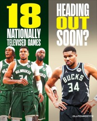 开云体育下载-逐渐落幕？坐拥字母哥的雄鹿新赛季全美直播18场 较上赛季少了9场